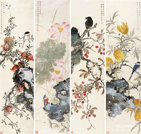 名家工笔花鸟周午生卷《中国当代画家周午生专辑》
