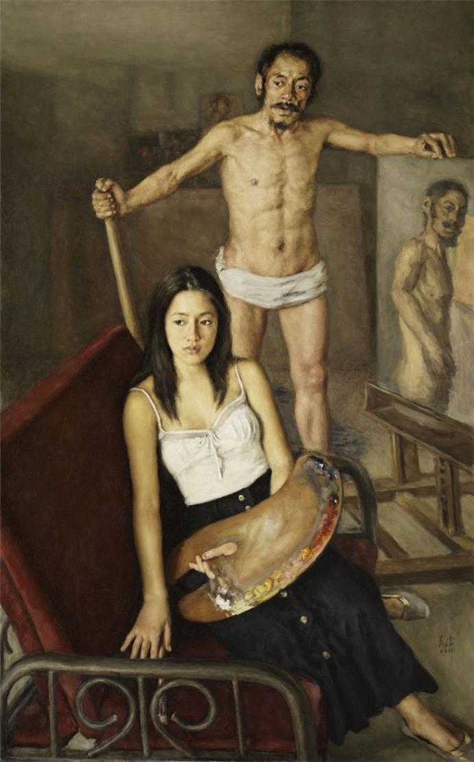 杨飞云油画