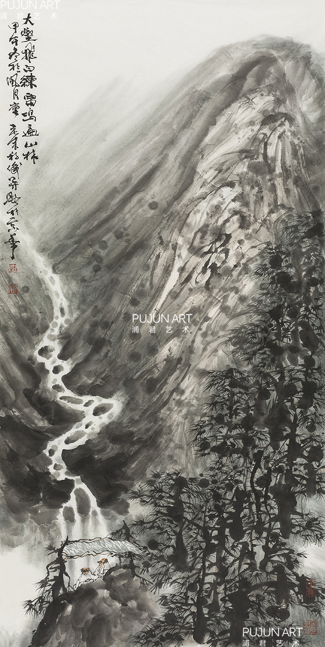 朱称俊山水画作品