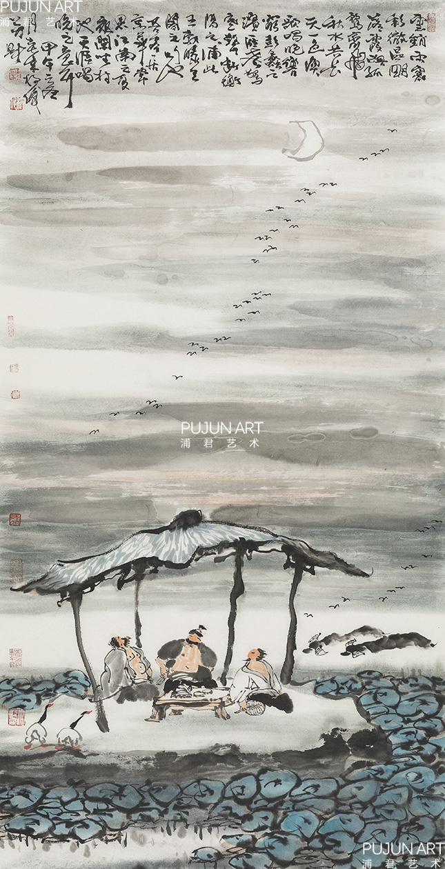朱称俊人物画作品
