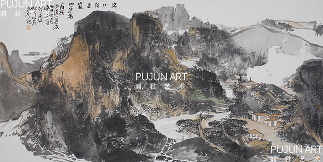 曹新刚山水画