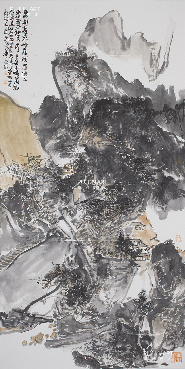曹新刚山水画