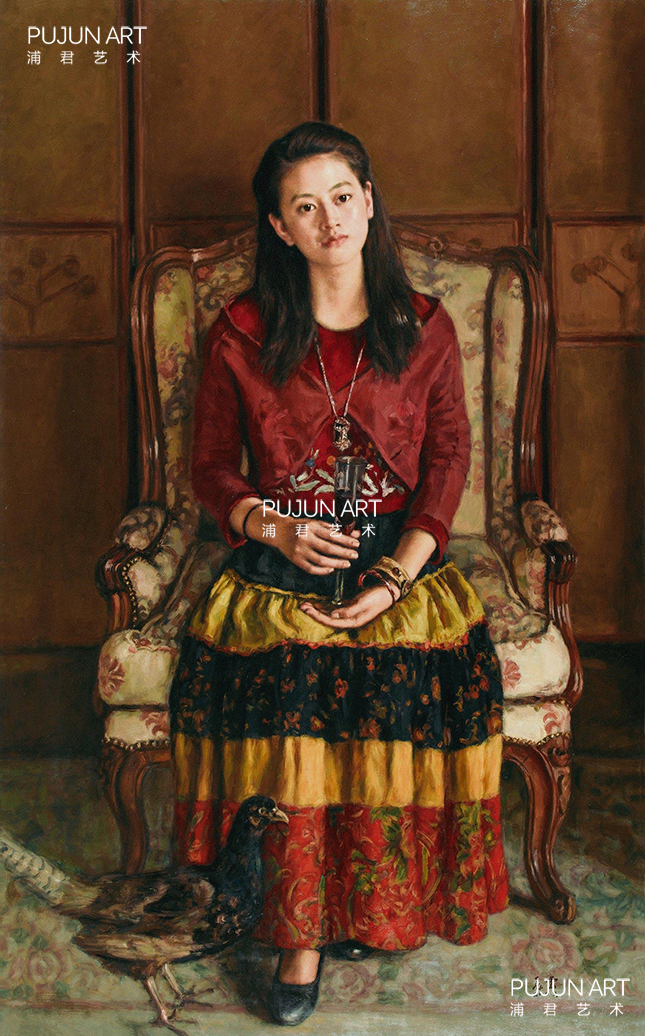 杨飞云油画 一杯红酒