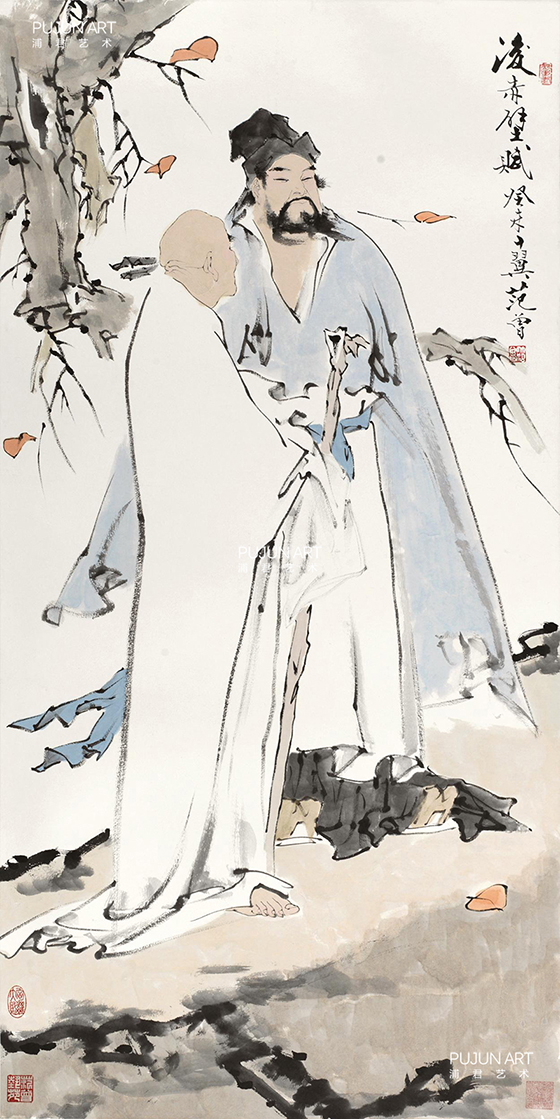 范曾2003年作 后赤壁赋