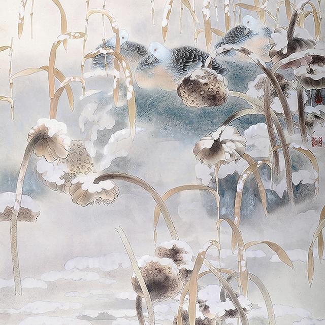 贾广健作品《冬雪》