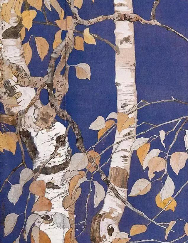 何家英作品《秋冥》