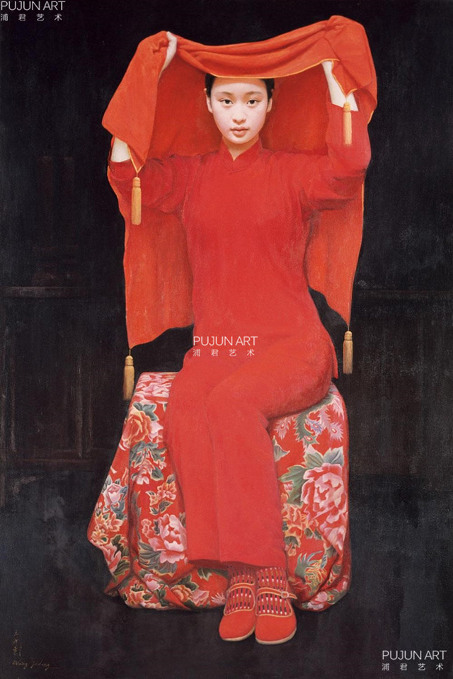 王沂东人物画 2005年作 新娘.jpg