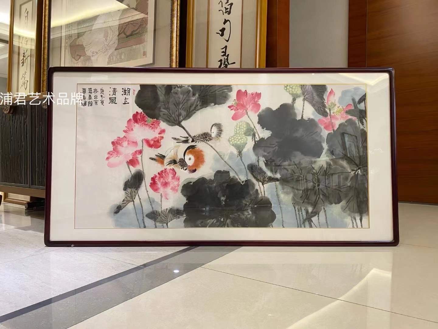 贾广健花鸟画