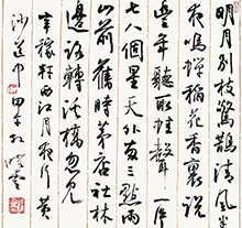 孙晓云书法 西江月